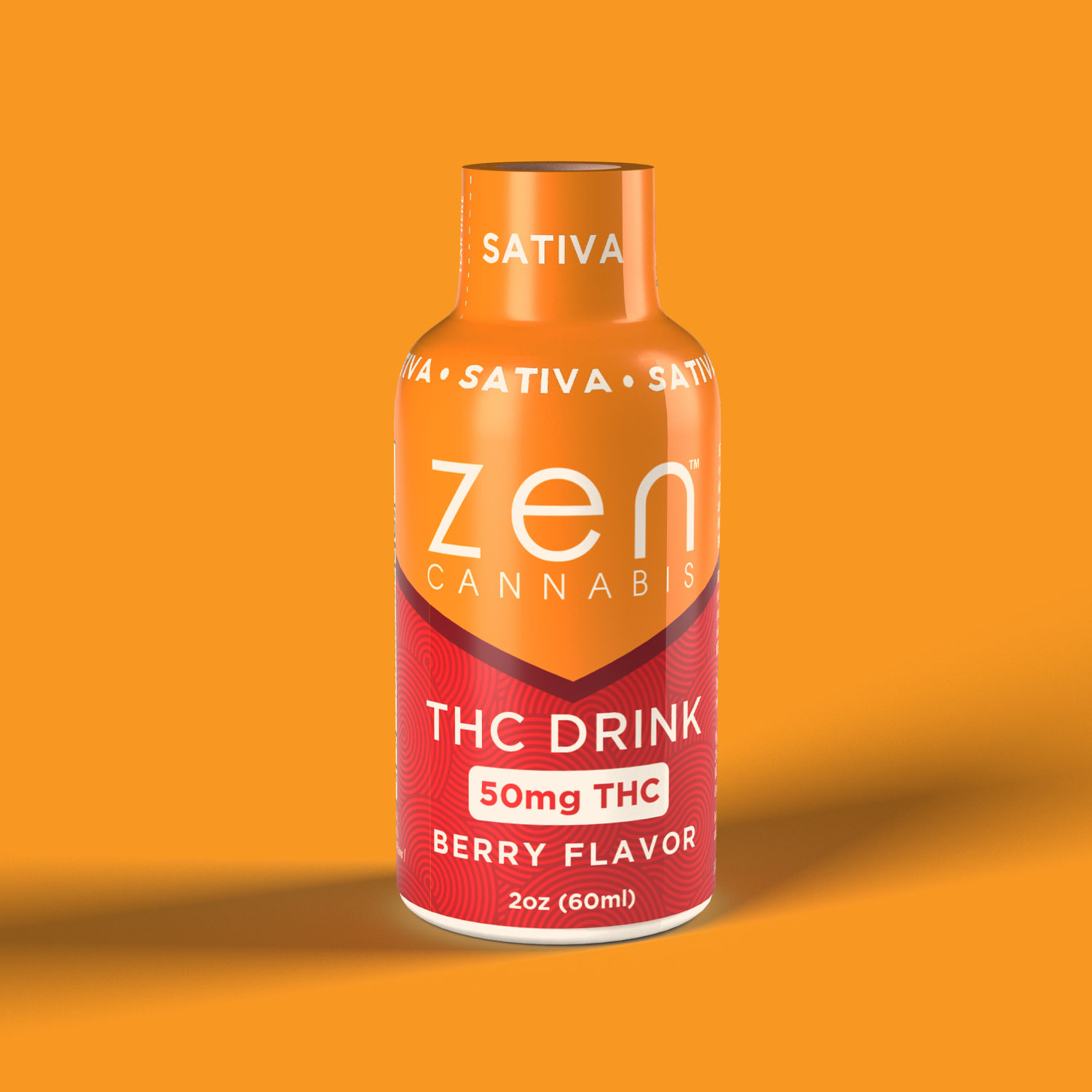 SATIVA | 50mg THC
A two-ounce burst of delectably sweet berry flavor to make your aches and pains melt away without the dragging you down. This sativa drink will invigorate your taste buds and keep you relaxed and pain-free without putting you to sleep.
50mg THC per bottle | 2oz (60ml)