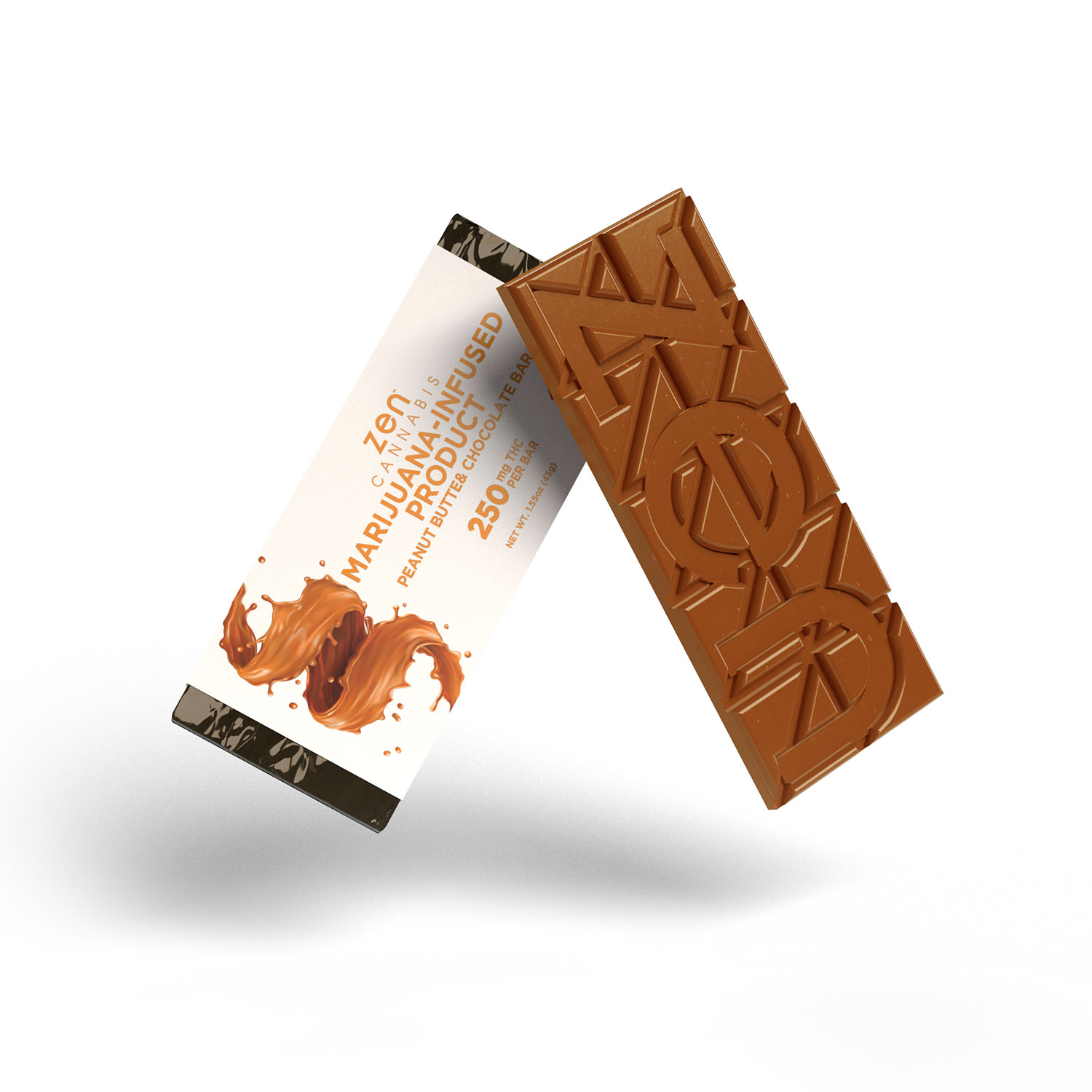PeanutButter-Chocolate-Bar-Sticker-250mg-WHT-V2