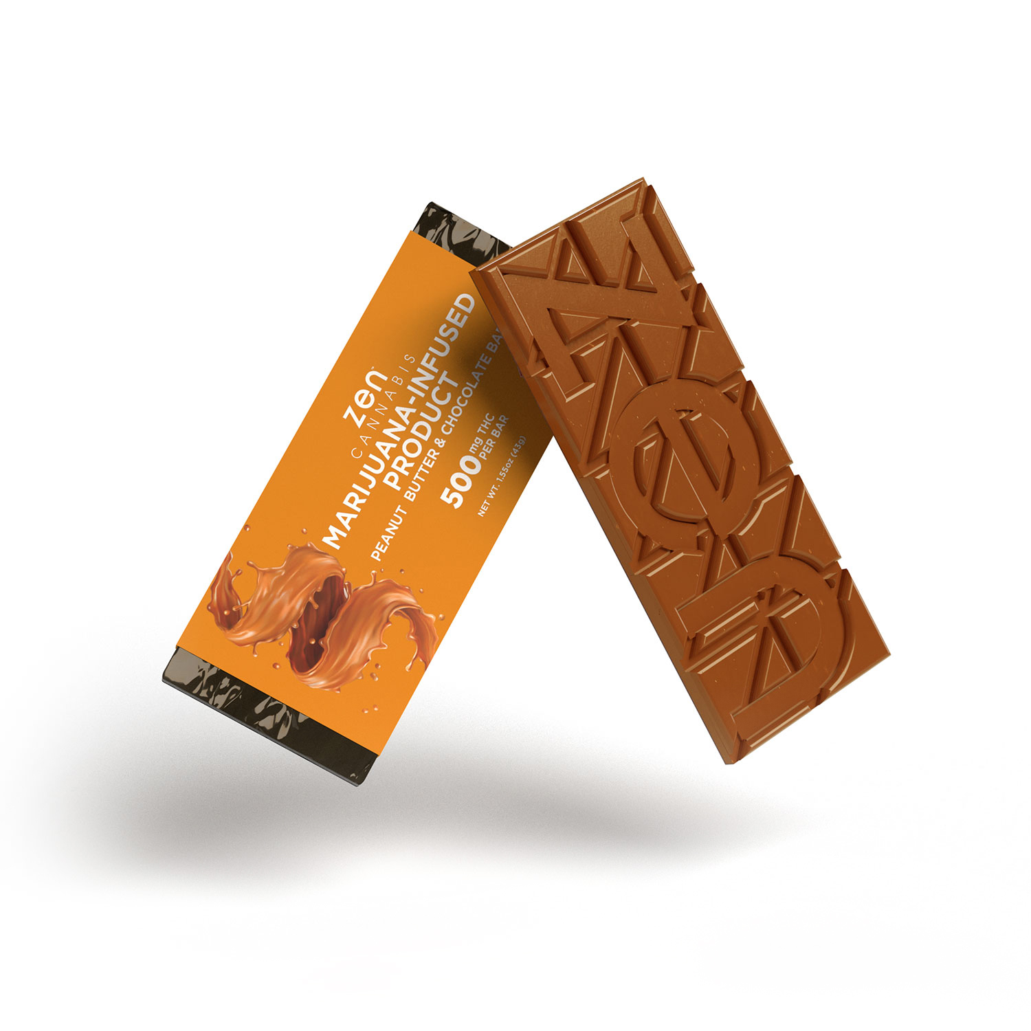 PeanutButter-Chocolate-Bar-Sticker-500mg-WHT-V2