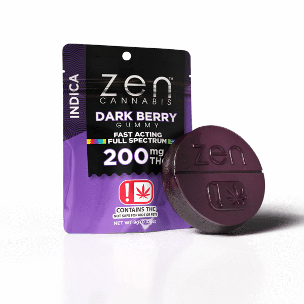 DARK BERRY INDICA SINGLE GUMMY