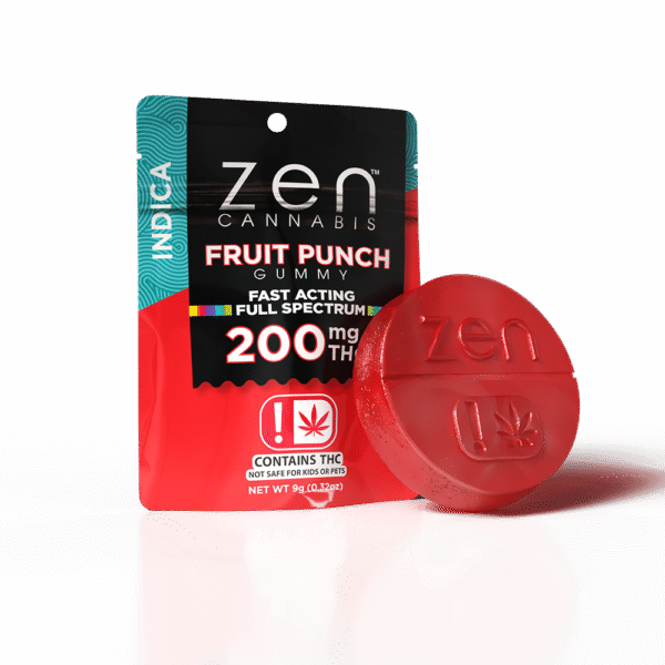 FRUIT PUNCH INDICA SINGLE GUMMY