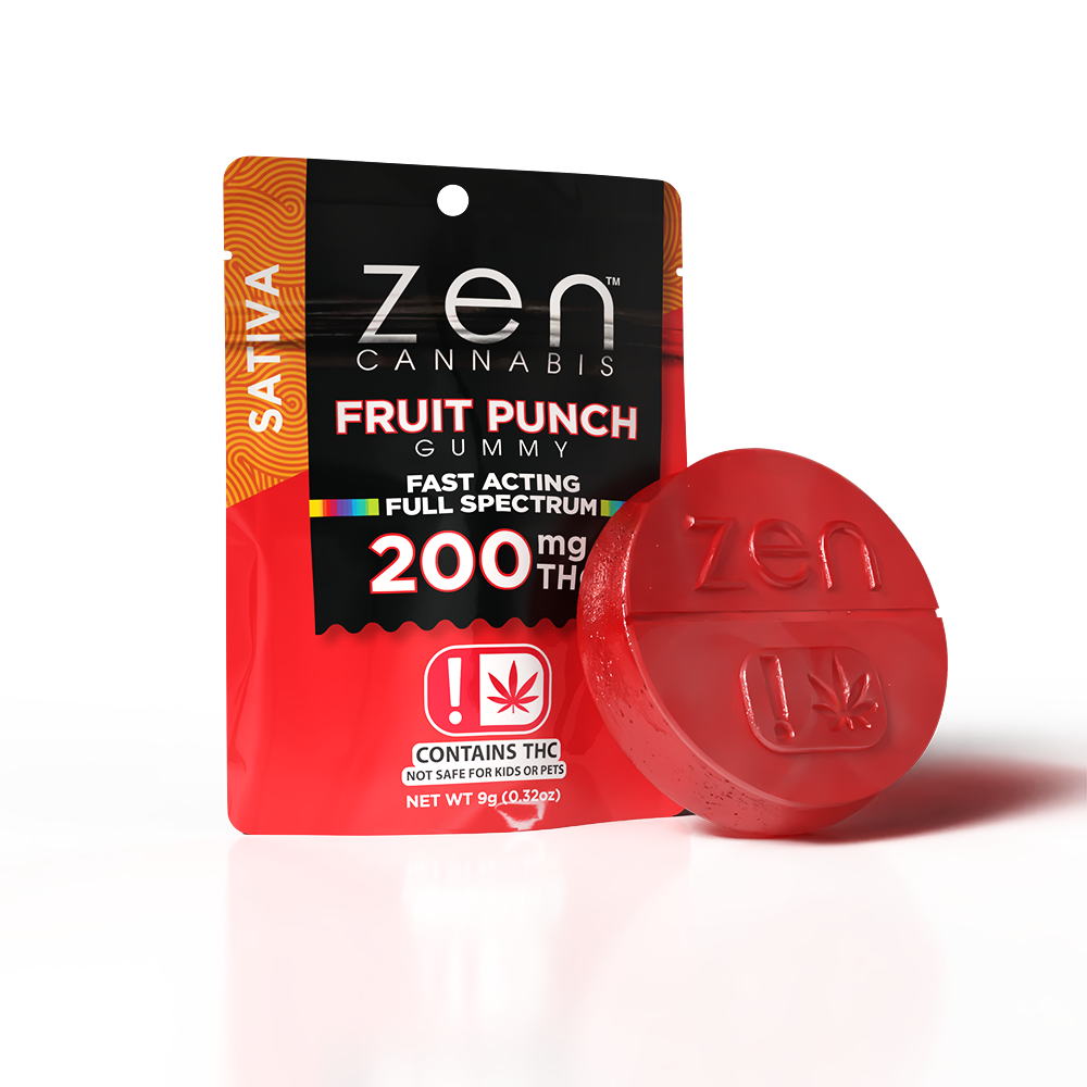 FPS-W FRUIT PUNCH SATIVA SINGLE GUMMY