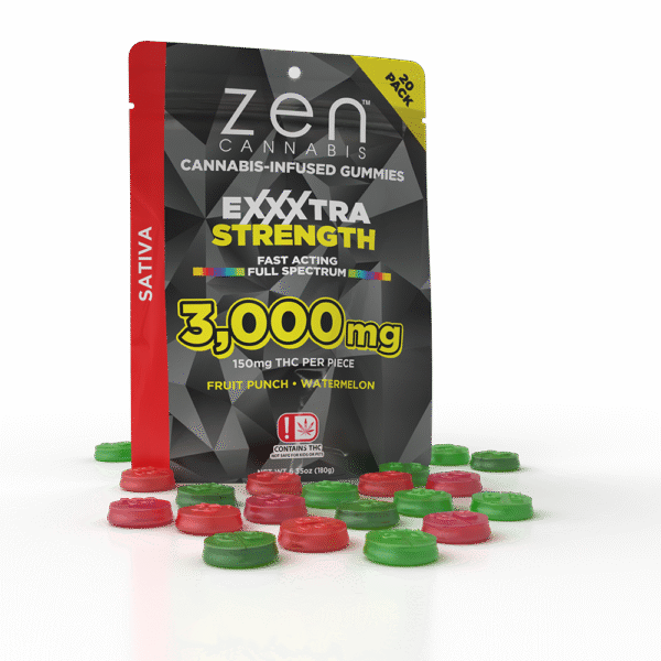 SATIVA EXTRA STRENGTH 3,000mg GUMMIES